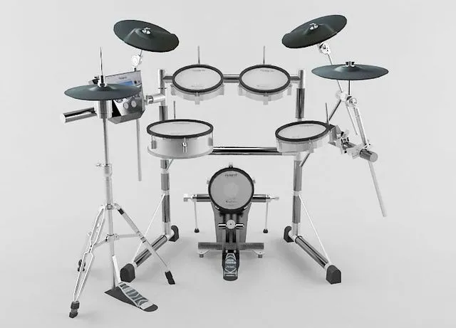 Drum set 3dsMax Model