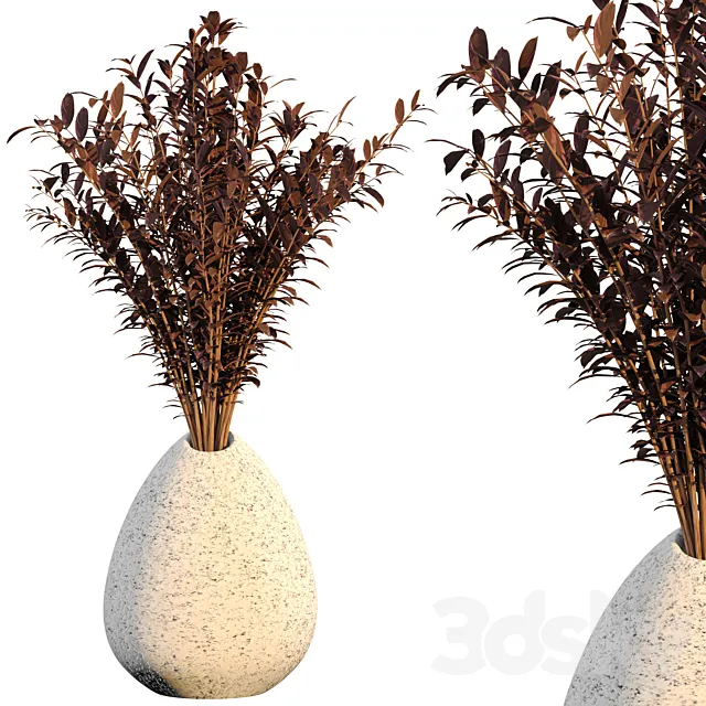 Dry flower 008 3DS Max Model