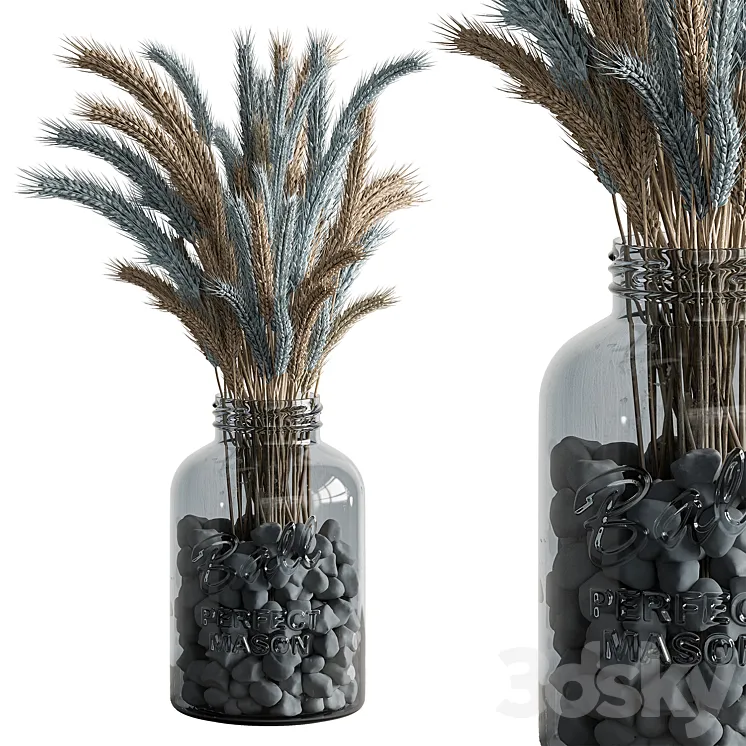 Dry plants 101 – Wheat 3DS Max