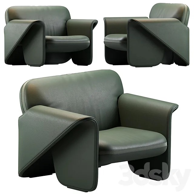 DS 125 armchair De Sede 3DSMax File