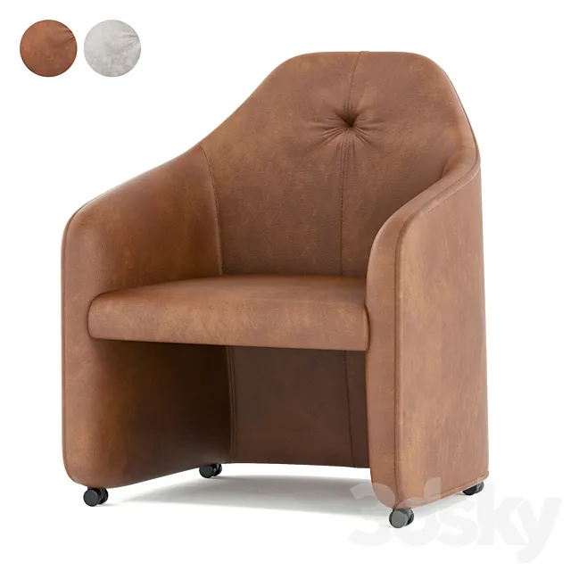 DS 279 armchair by de Sede 3ds Max