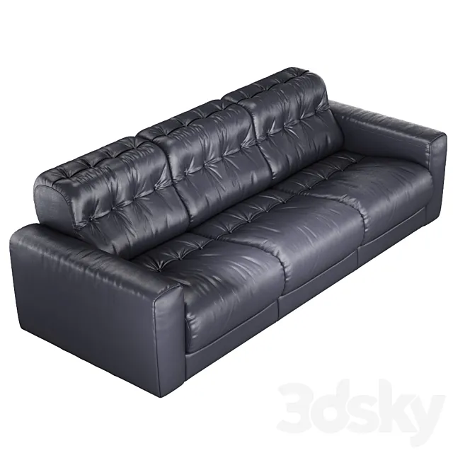 DS-40 Leather Living Room Set from De Sede 3ds Max