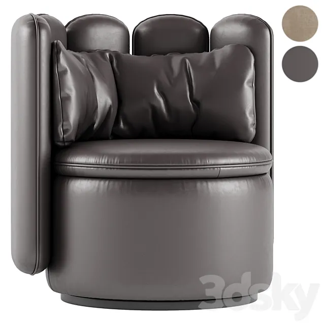 DS 800 armchair – DeSede 3DS Max Model