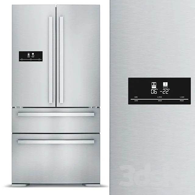Dual Refrigerator 3DSMax File