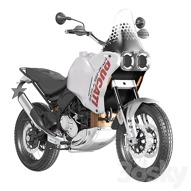 Ducati Desertx 3ds Max