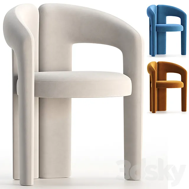 Dude chair 3ds Max