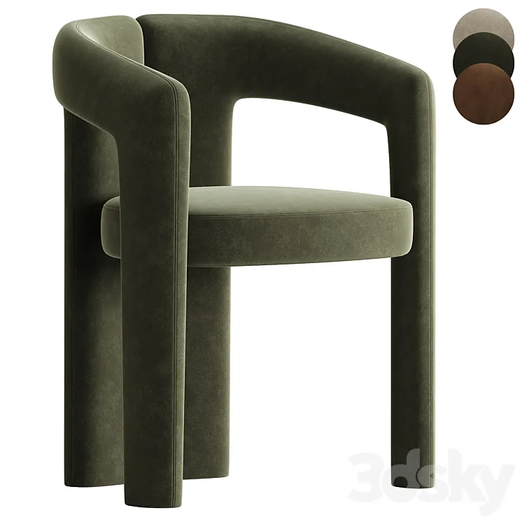 DUDET Chair 3DS Max