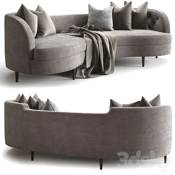 Dunbar Oasis Sofa_Edward Wormley 3DS Max Model