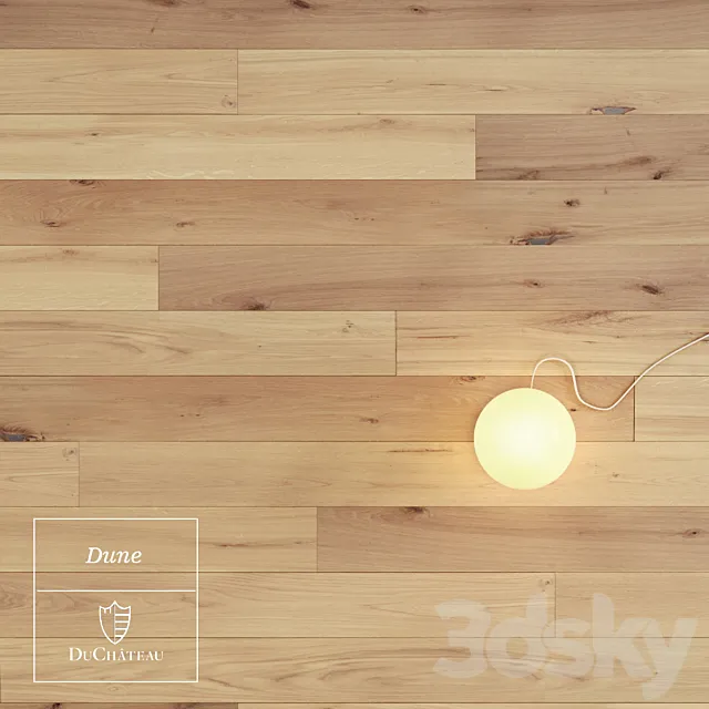 Dune wooden floor by DuChateau 3ds Max