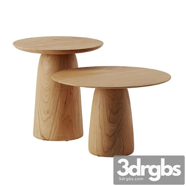 Dunes side tables tribu