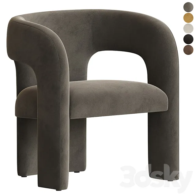 Dunloe Chair Sohohome 3DS Max Model