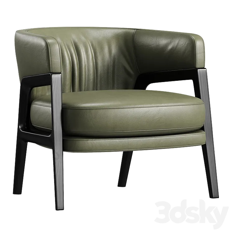 Duo Armchair by Paltrona Frau 3DS Max Model