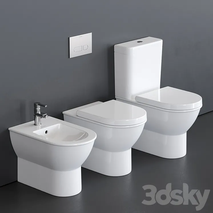 Duravit Darling New WC 3DS Max