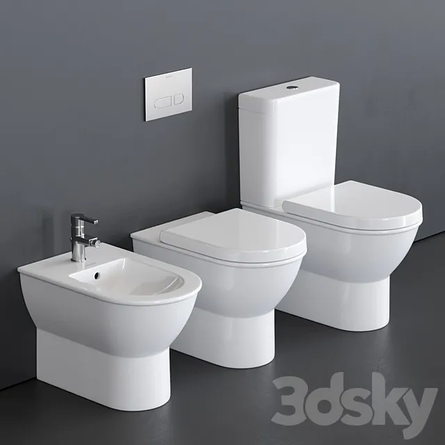 Duravit Darling New WC 3DSMax File