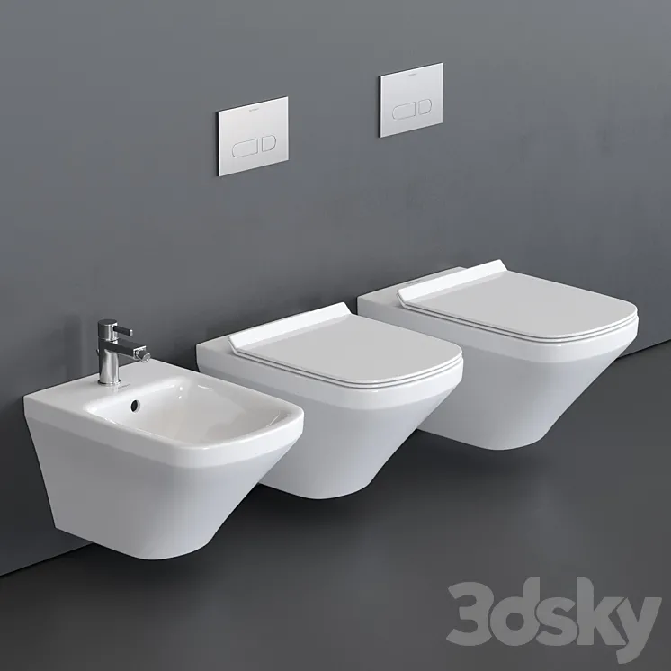 Duravit DuraStyle Wall-hung WC 3DS Max