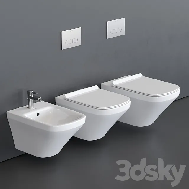 Duravit DuraStyle Wall-hung WC 3DSMax File
