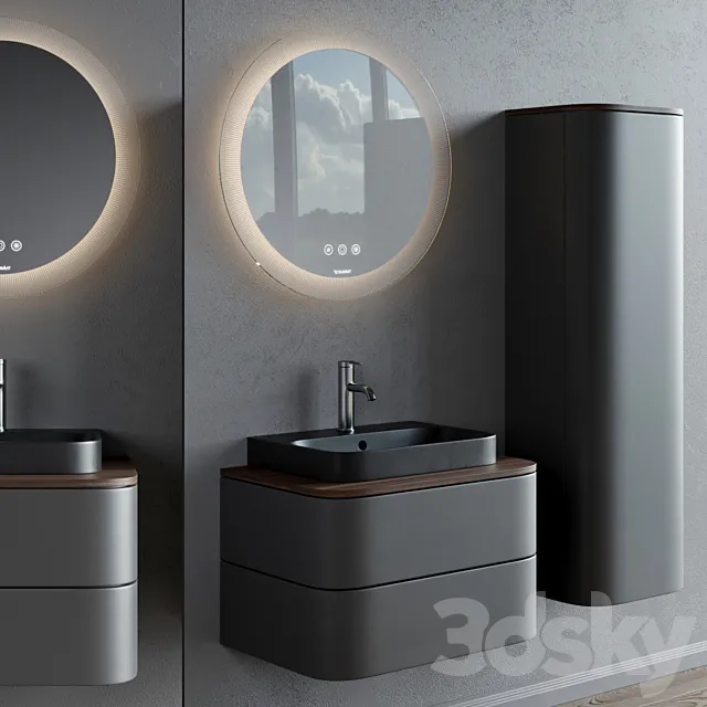 Duravit Happy D.2 Plus | Vanity unit 3ds Max