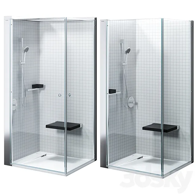 Duravit Openspace Shower Set 3ds Max