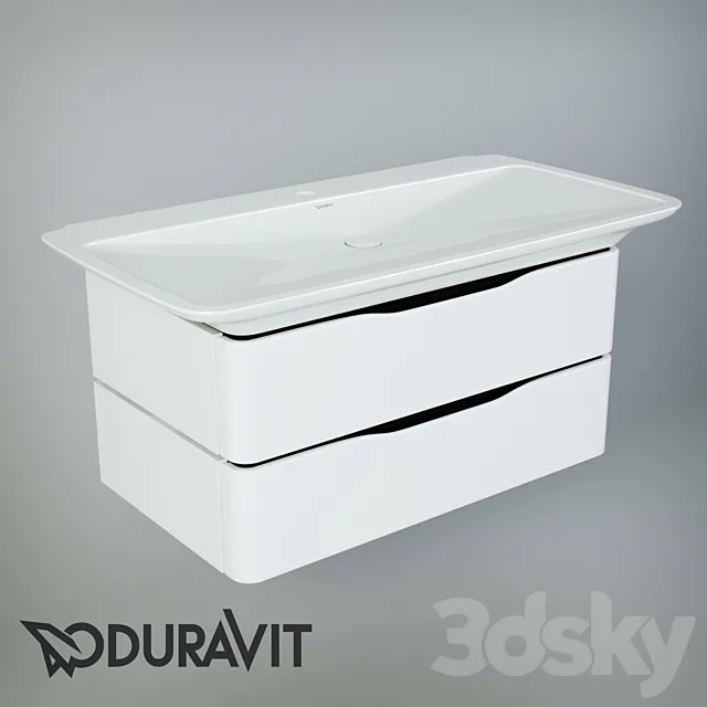 Duravit – Puravida 037110 + PV6767 3ds Max