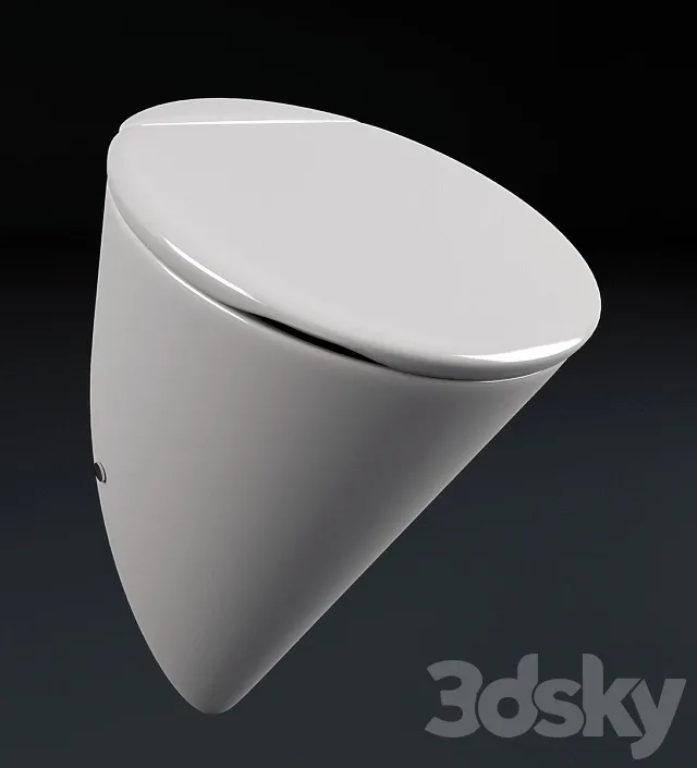 Duravit Starck  Urinal 3DS Max Model