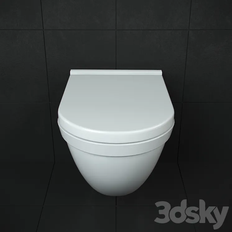 Duravit toilet # 222509 3DS Max