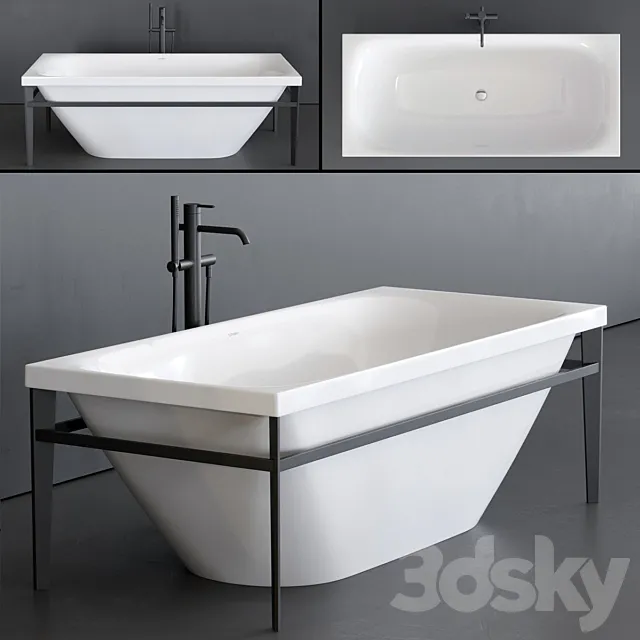 Duravit XViu Bathtub 3DSMax File