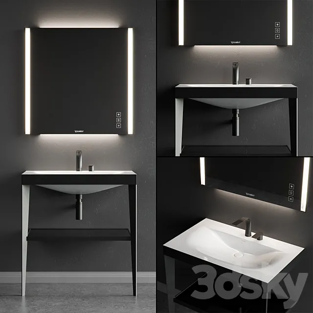 Duravit XViu | Console sink 3DS Max Model