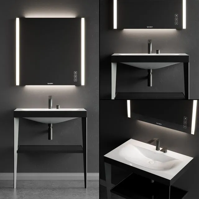 Duravit XViu Console sink 3dsMax Model