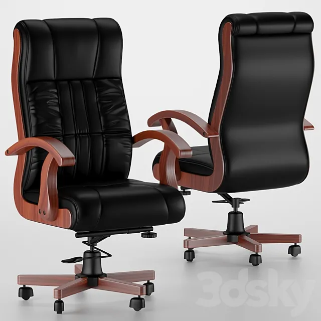 Durian Herald High Back Office Chair 3ds Max