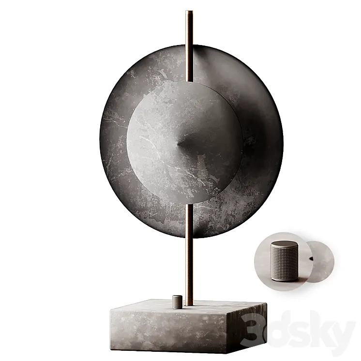 DUSK TABLE LAMP Designed by Nicolaj Nøddesbo 3DS Max Model