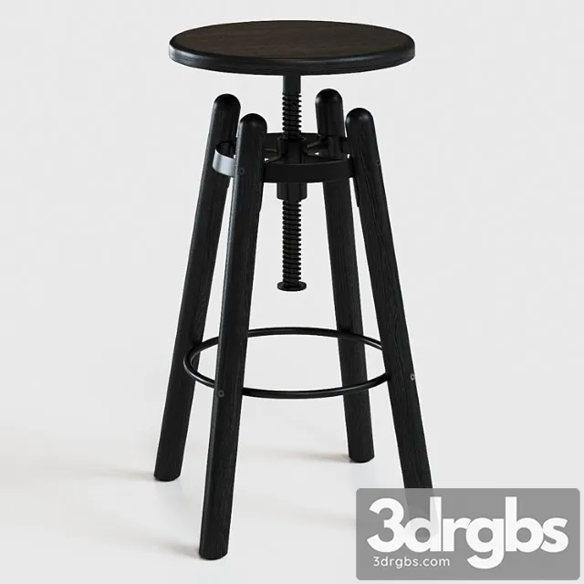 Duval adjustable stool 2 3dsmax Download
