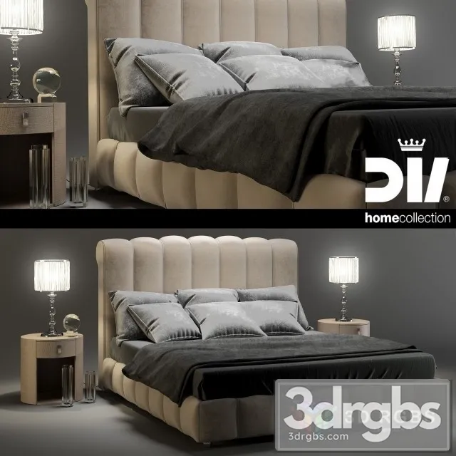 DV Home Bed Byron Letto 3dsmax Download