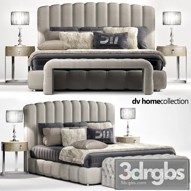 DV Home Collection Byron Bed 3dsmax Download