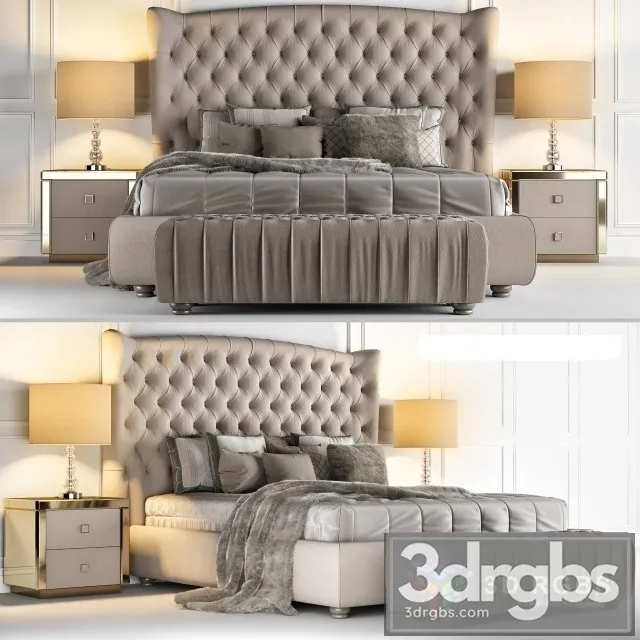 DV Home Collection Vogue Bed 3dsmax Download