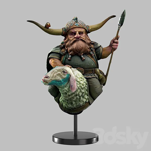 Dwarf 3ds Max