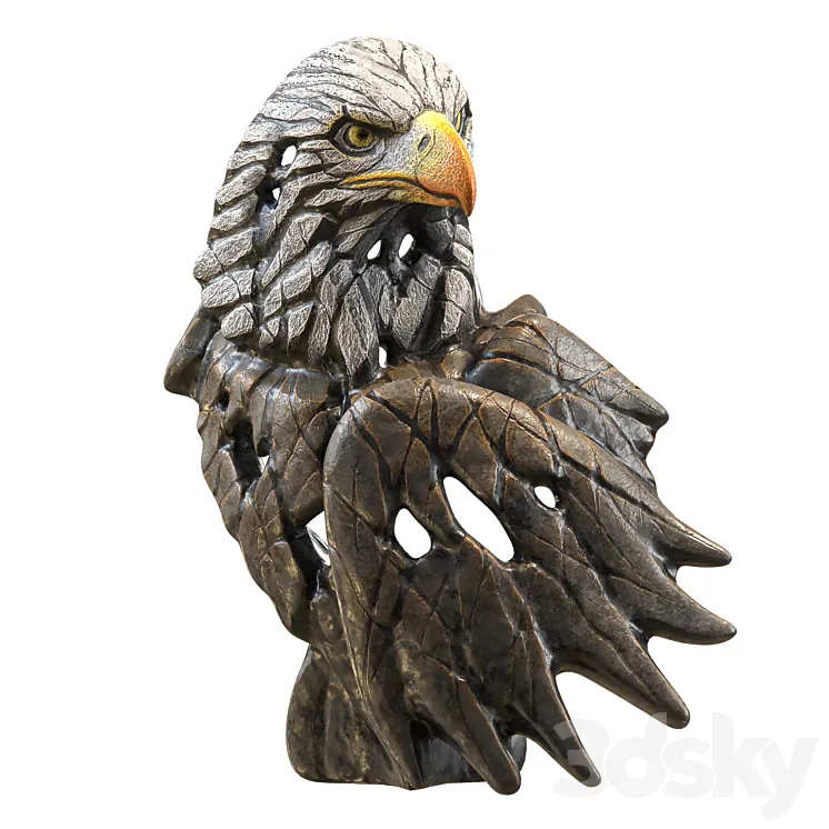 Eagle bust 3DS Max