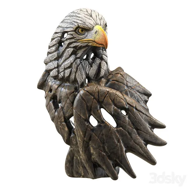 Eagle bust 3dsMax Model