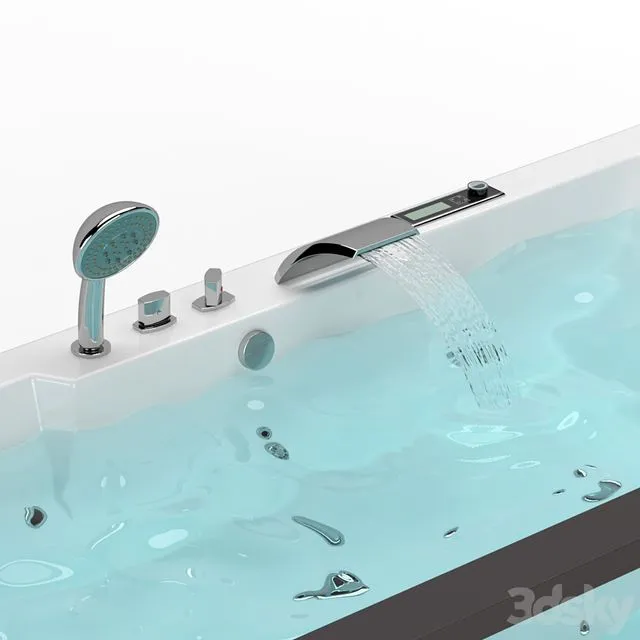 EAGO whirlpool tub 3dsMax Model