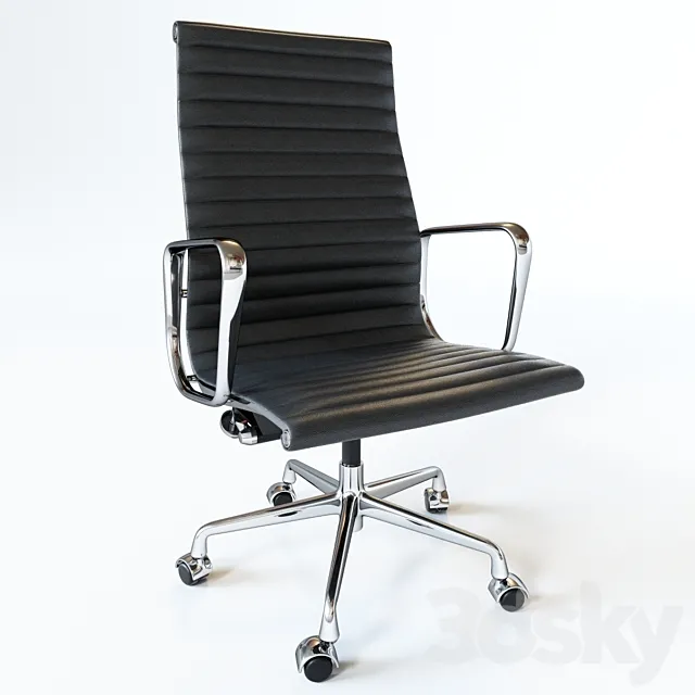 Eames Aluminum Group Executive Chair 3DS Max Model