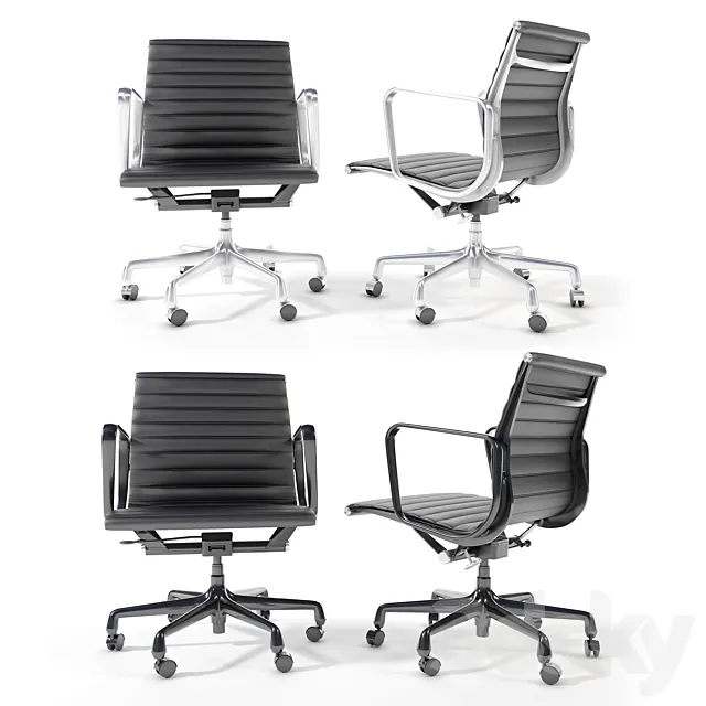 Eames Aluminum Group Management Chair 3ds Max