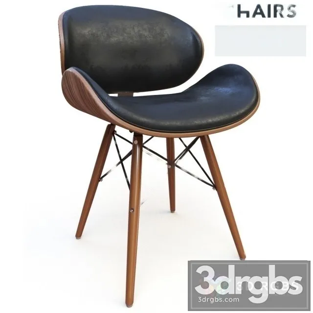 Eames DSW Eiffel Retro Chair 3dsmax Download
