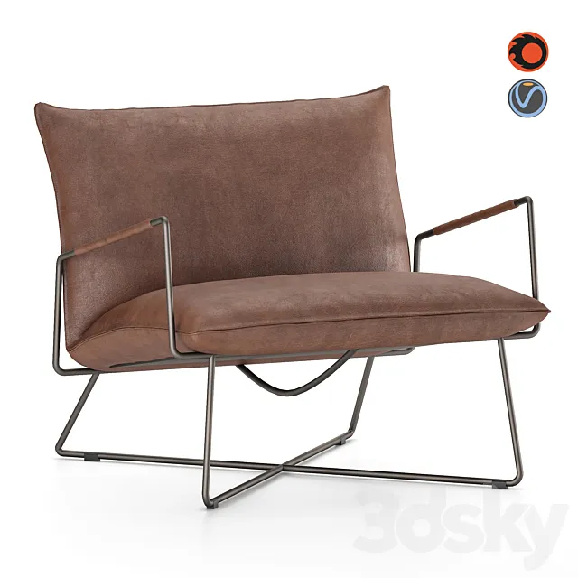 Earl armchair from Jessdesign 3DS Max Model