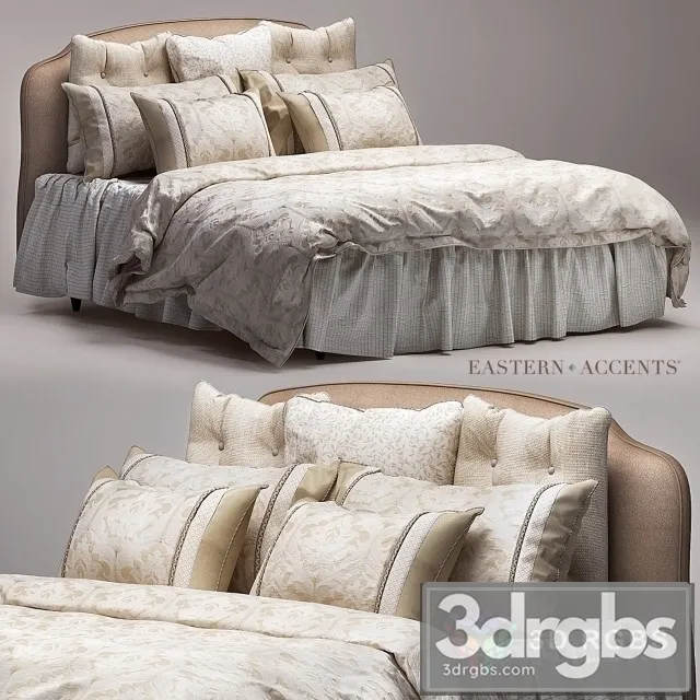 Eastern Accents Bed 3dsmax Download