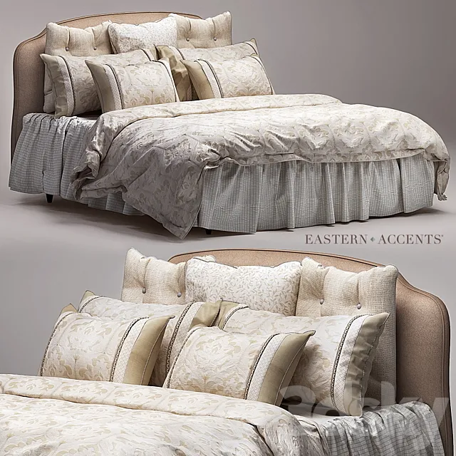 Eastern Accents bedding 3DSMax File