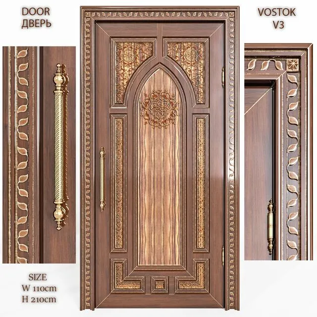 Eastern Doors VOSTOK V3 3dsMax Model