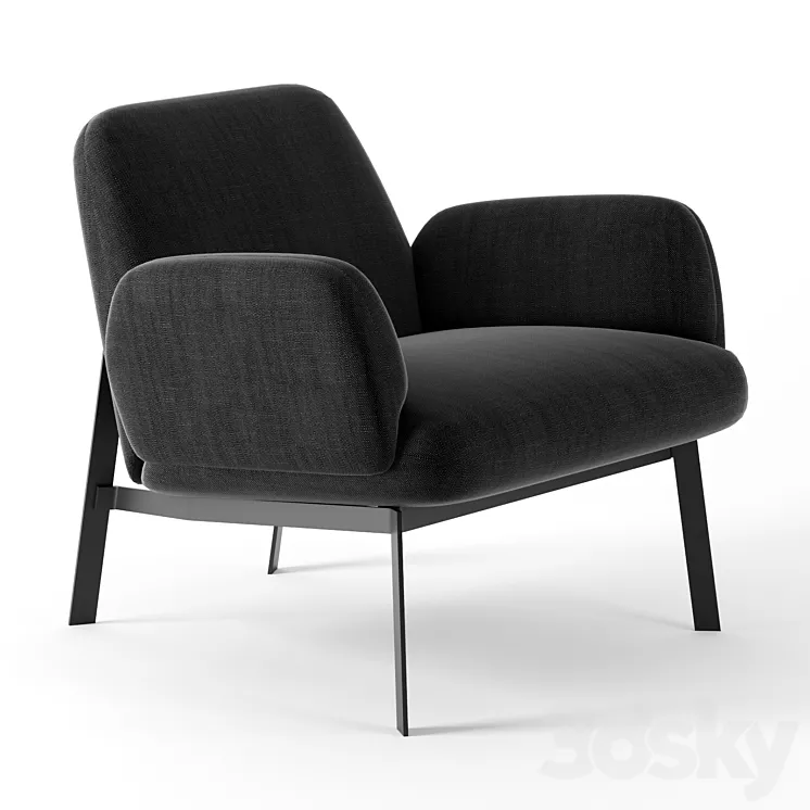 Easy chair by Established and Sons 3DS Max