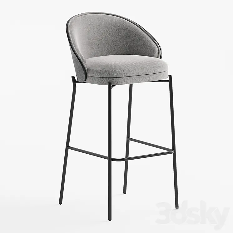 Easy stool Kave Home 3DS Max