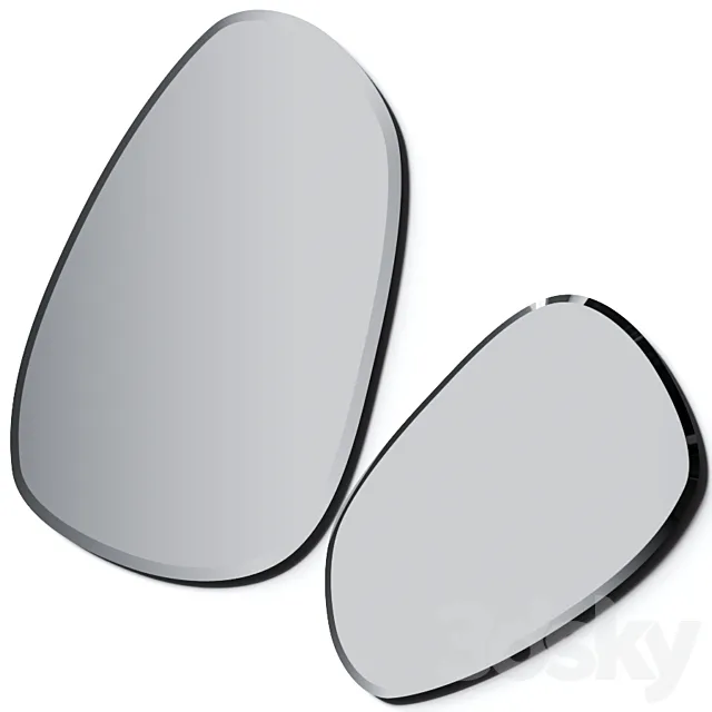 Easyline Miami Wall Mirrors 3ds Max