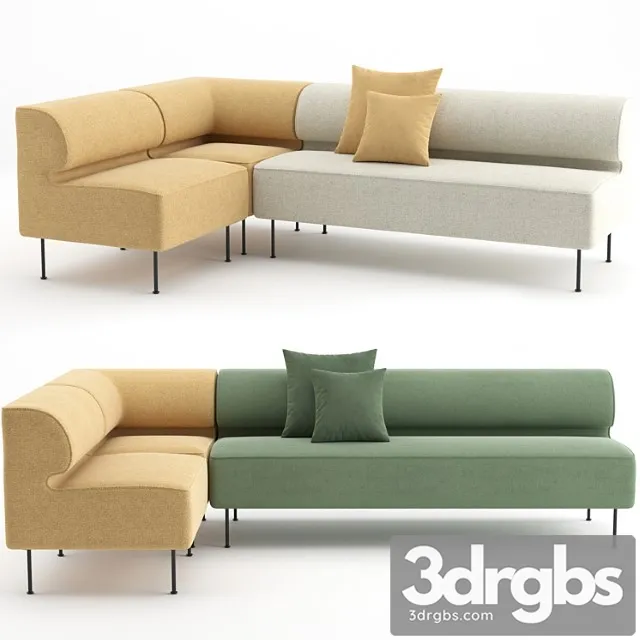 Eave dining sofa by menu