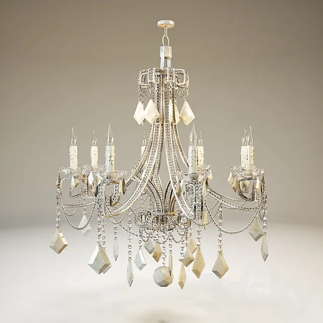 Ebanista BARDOT CHANDELIER 3ds Max